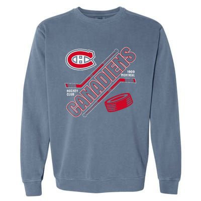 Montreal Canadiens Force Blue Officially Garment-Dyed Sweatshirt