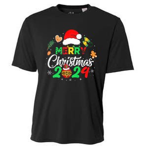 Merry Christmas Family Funny Christmas Cooling Performance Crew T-Shirt