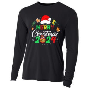 Merry Christmas Family Funny Christmas Cooling Performance Long Sleeve Crew