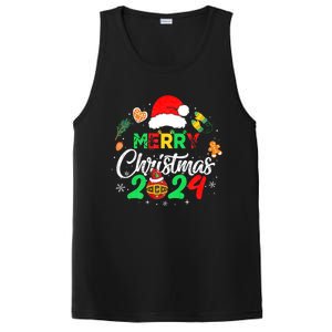 Merry Christmas Family Funny Christmas PosiCharge Competitor Tank