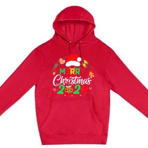 Merry Christmas Family Funny Christmas Premium Pullover Hoodie