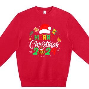 Merry Christmas Family Funny Christmas Premium Crewneck Sweatshirt