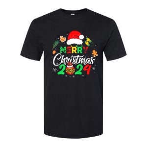 Merry Christmas Family Funny Christmas Softstyle CVC T-Shirt