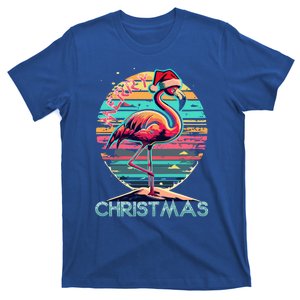 Merry Christmas Flamingo Pink Flamingo Christmas Xmas Gift T-Shirt