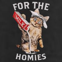 Milk Cat For The Homies Lover Cool Comfort Performance Bucket Hat