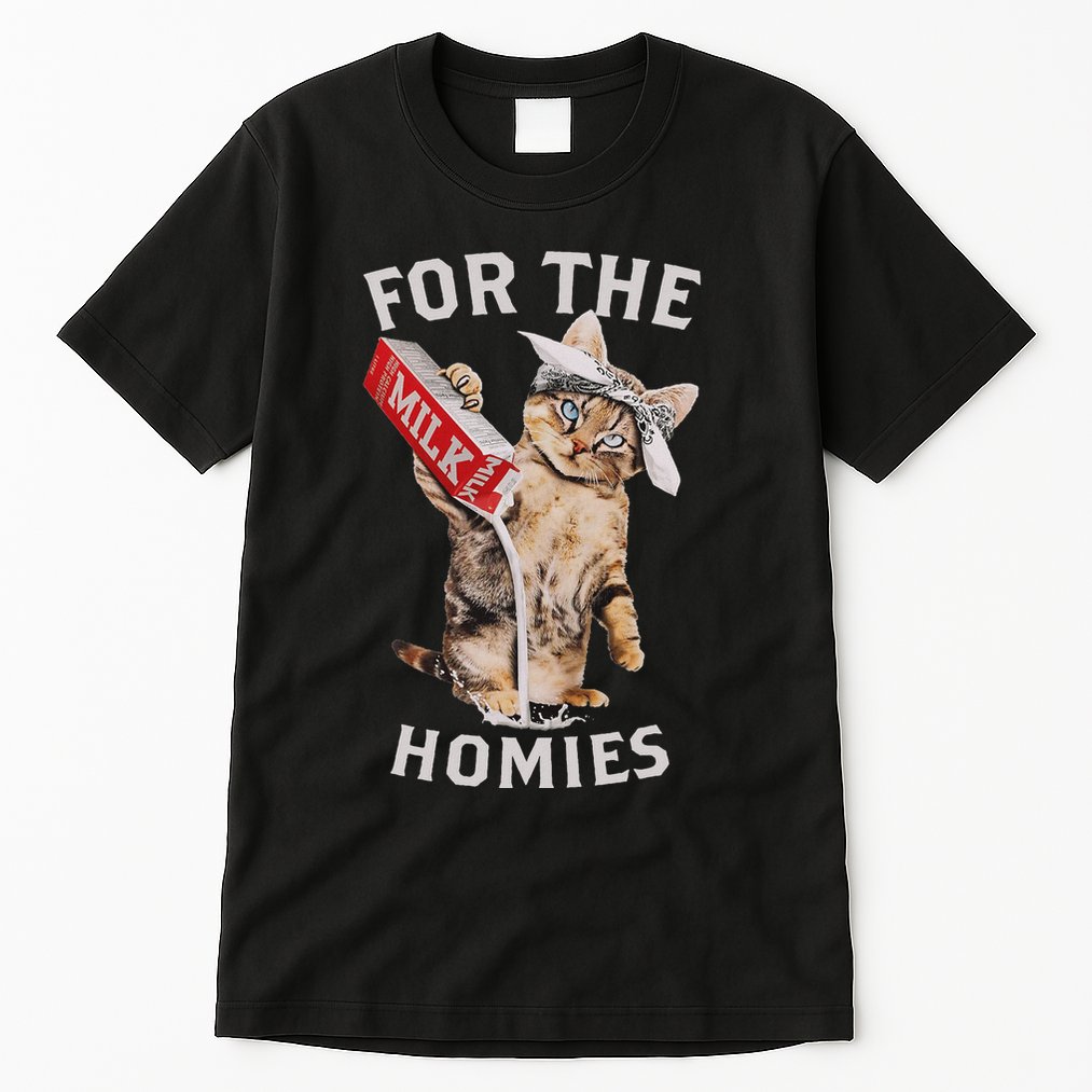 Milk Cat For The Homies Lover Tall T-Shirt