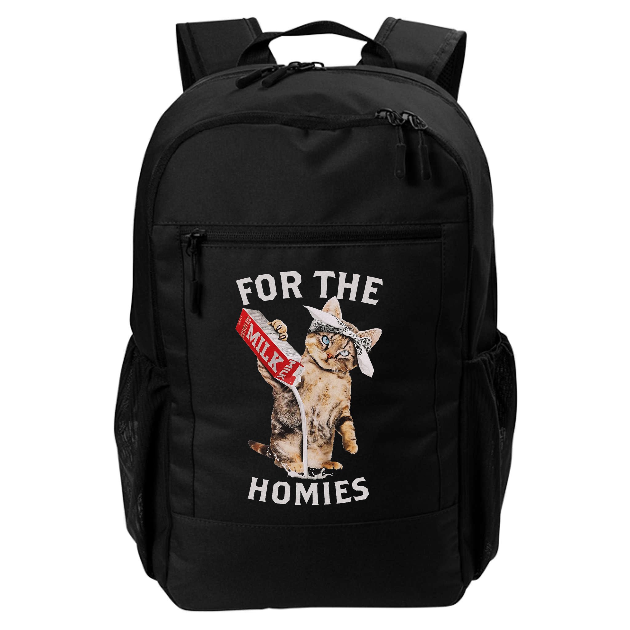 Milk Cat For The Homies Lover Backpack