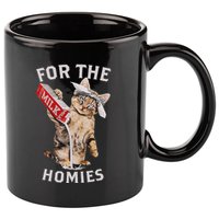 Milk Cat For The Homies Lover 11oz C Handle Ceramic Mug