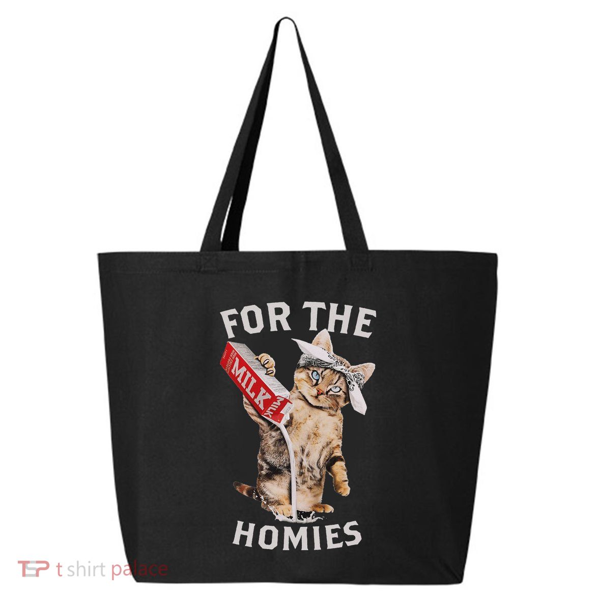 Milk Cat For The Homies Lover 25L Jumbo Tote