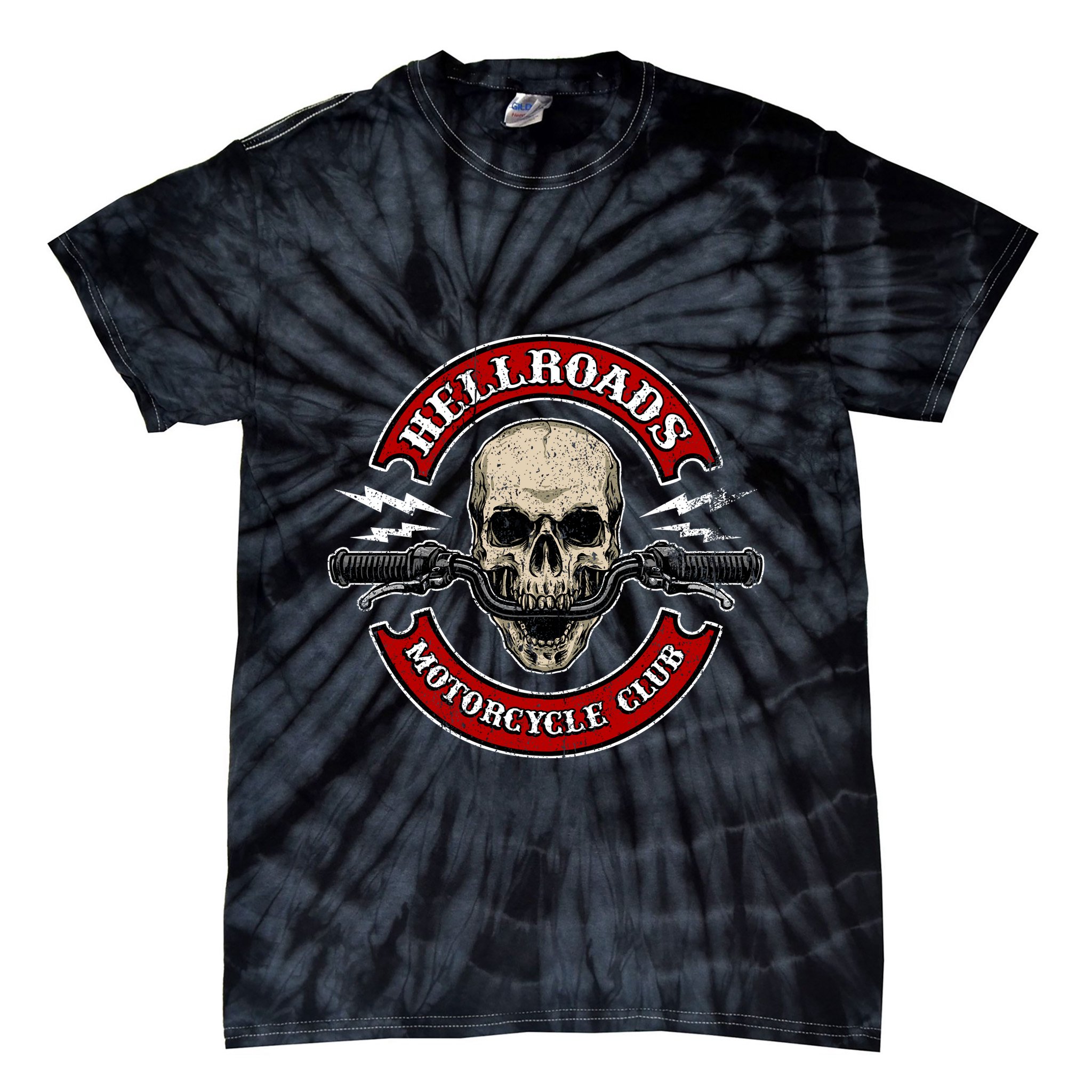 Motorcycle Club From Hell Tie-Dye T-Shirt