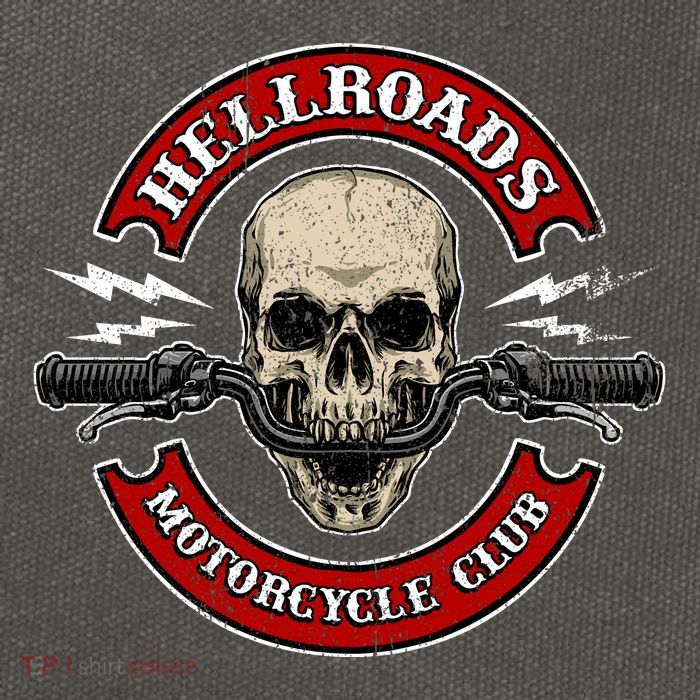 Motorcycle Club From Hell Cotton Canvas Backpack