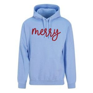 Merry Christmas Festive Family Matching Unisex Surf Hoodie