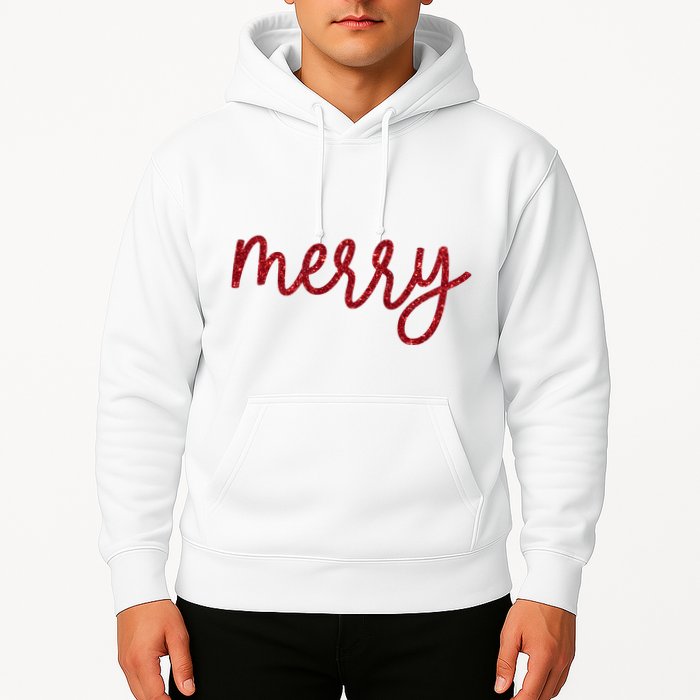 Merry Christmas Festive Family Matching Hoodie
