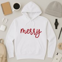 Merry Christmas Festive Family Matching Hoodie