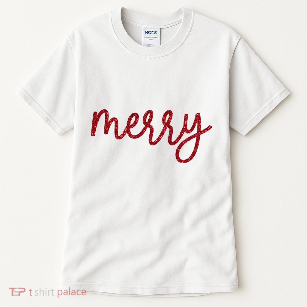 Merry Christmas Festive Family Matching Tall T-Shirt