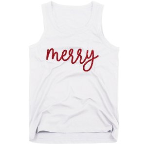 Merry Christmas Festive Family Matching Tank Top