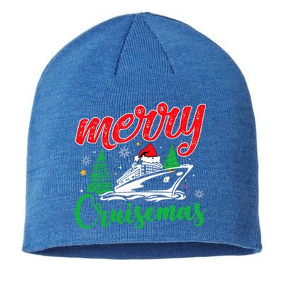 Merry Cruisemas Family Christmas Cruise Ship Funny Matching  Sustainable Beanie