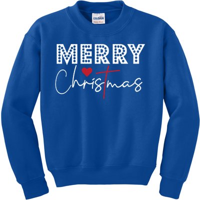 Merry Christmas Festive Graphic Holiday And Gift Kids Sweatshirt