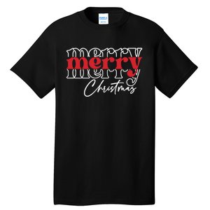 Merry Christmas Family Funny Christmas Tall T-Shirt