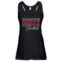 Merry Christmas Family Funny Christmas Ladies Essential Flowy Tank