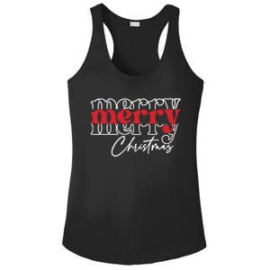 Merry Christmas Family Funny Christmas Ladies PosiCharge Competitor Racerback Tank