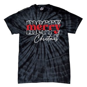 Merry Christmas Family Funny Christmas Tie-Dye T-Shirt