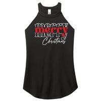 Merry Christmas Family Funny Christmas Women's Perfect Tri Rocker Tank