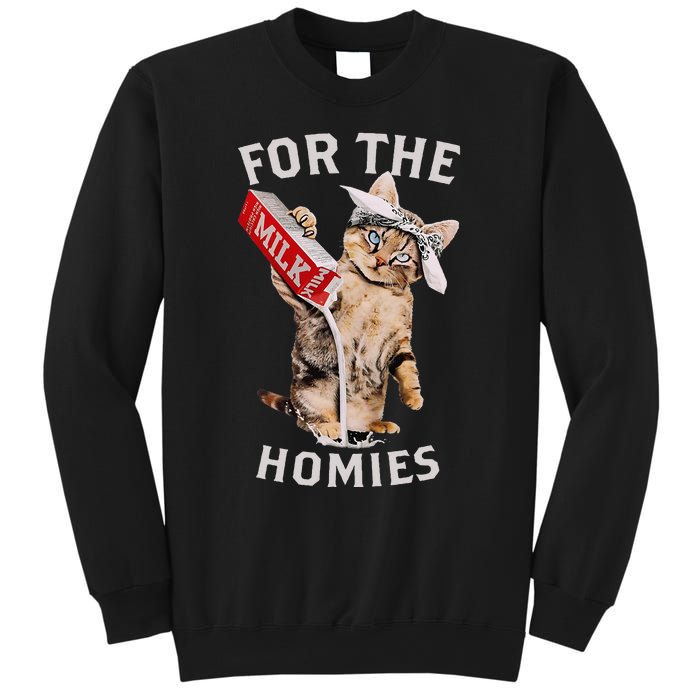 Milk Cat For The Homies Sweatshirt