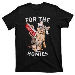 Milk Cat For The Homies T-Shirt