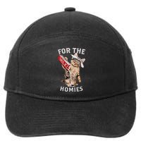 Milk Cat For The Homies 7-Panel Snapback Hat