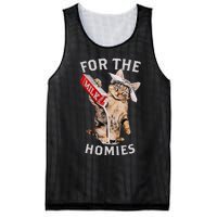 Milk Cat For The Homies Mesh Reversible Basketball Jersey Tank