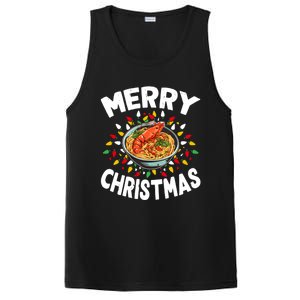 Merry Christmas Food Lover Lobster Bisque Xmas Gift PosiCharge Competitor Tank