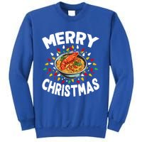 Merry Christmas Food Lover Lobster Bisque Xmas Gift Sweatshirt