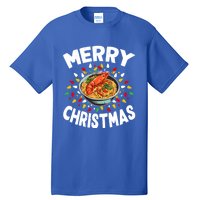 Merry Christmas Food Lover Lobster Bisque Xmas Gift Tall T-Shirt