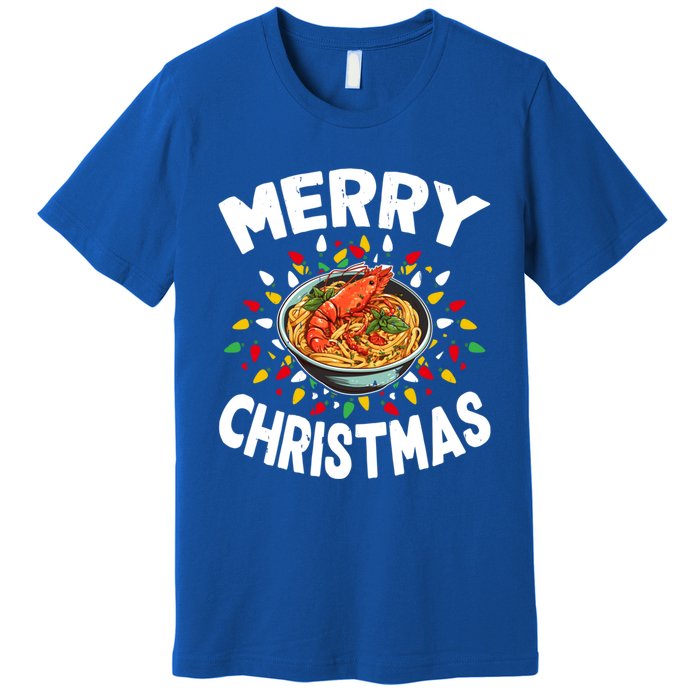 Merry Christmas Food Lover Lobster Bisque Xmas Gift Premium T-Shirt