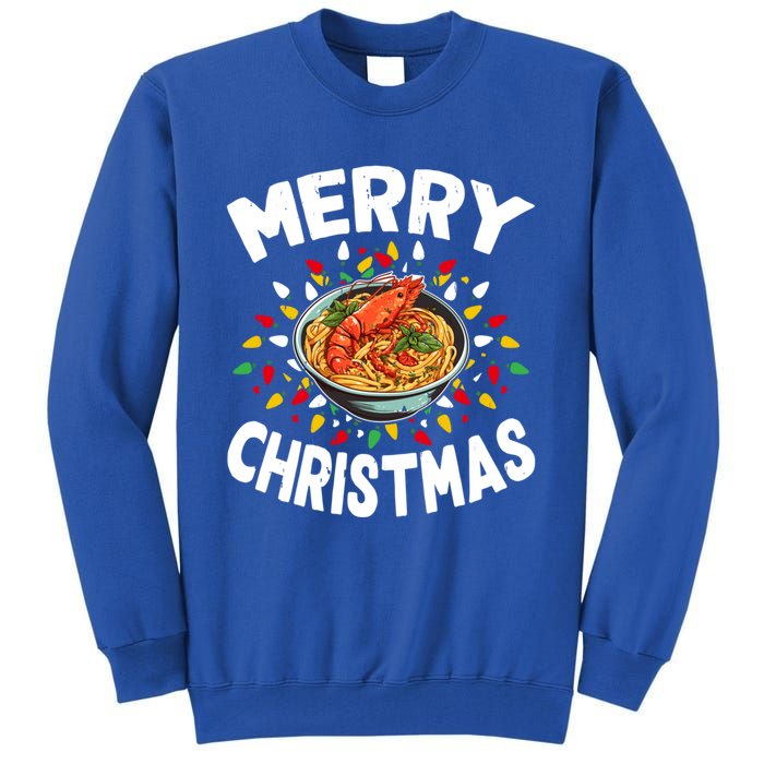 Merry Christmas Food Lover Lobster Bisque Xmas Gift Tall Sweatshirt