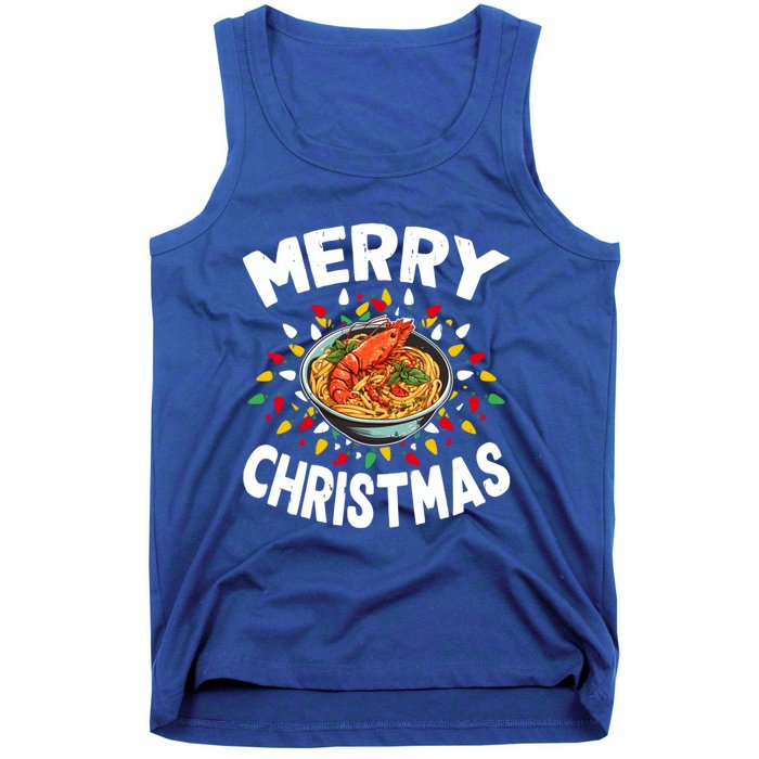 Merry Christmas Food Lover Lobster Bisque Xmas Gift Tank Top