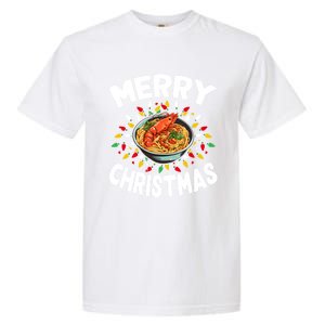 Merry Christmas Food Lover Lobster Bisque Xmas Gift Garment-Dyed Heavyweight T-Shirt