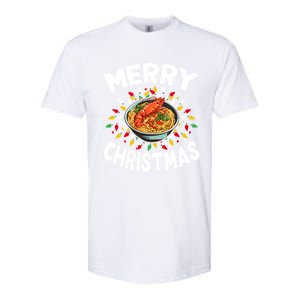 Merry Christmas Food Lover Lobster Bisque Xmas Gift Softstyle CVC T-Shirt