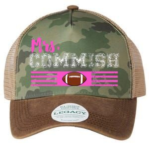 Mrs. Commish Fantasy Football Commissioner Wife Legacy Tie Dye Trucker Hat