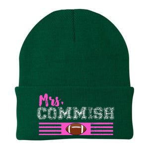 Mrs. Commish Fantasy Football Commissioner Wife Knit Cap Winter Beanie