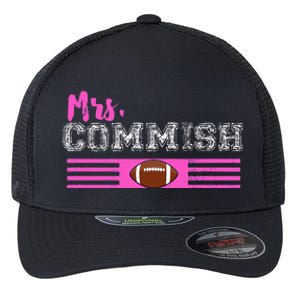 Mrs. Commish Fantasy Football Commissioner Wife Flexfit Unipanel Trucker Cap