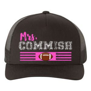 Mrs. Commish Fantasy Football Commissioner Wife Yupoong Adult 5-Panel Trucker Hat