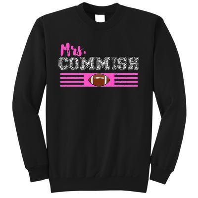 Mrs. Commish Fantasy Football Commissioner Wife Sweatshirt