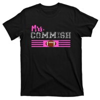 Mrs. Commish Fantasy Football Commissioner Wife T-Shirt