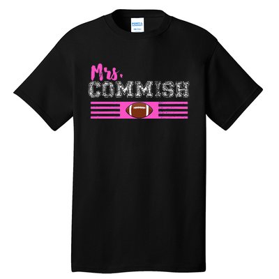 Mrs. Commish Fantasy Football Commissioner Wife Tall T-Shirt