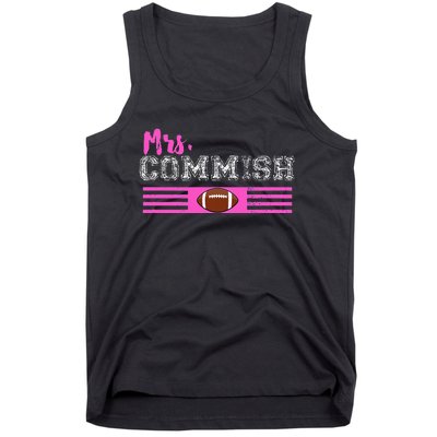 Mrs. Commish Fantasy Football Commissioner Wife Tank Top