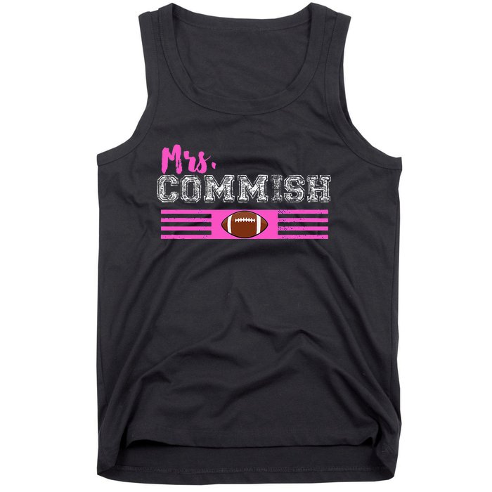 Mrs. Commish Fantasy Football Commissioner Wife Tank Top