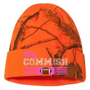 Mrs. Commish Fantasy Football Commissioner Wife Kati Licensed 12" Camo Beanie