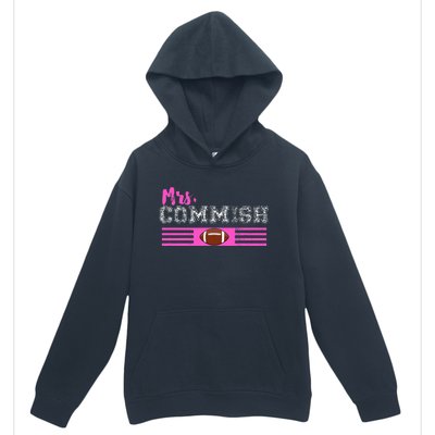 Mrs. Commish Fantasy Football Commissioner Wife Urban Pullover Hoodie